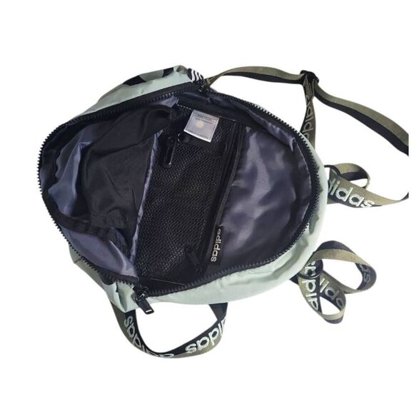 Adidas Blue Green Mini Backpack - Picture 6 of 6